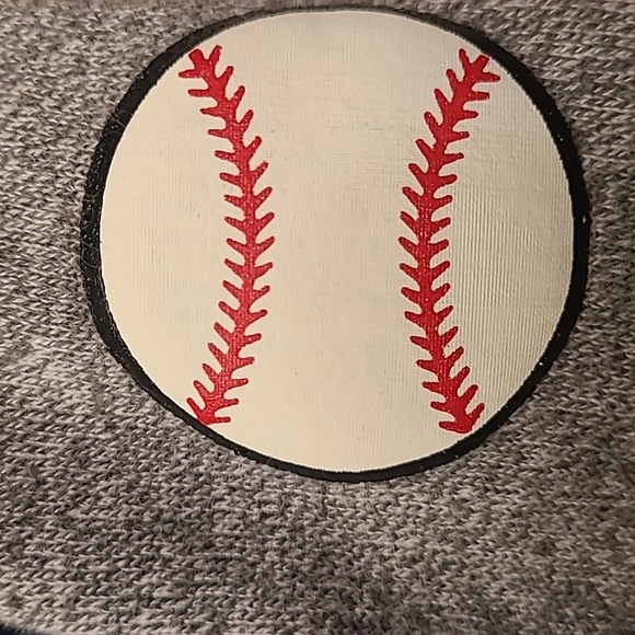 H&M denim jacket with soft grey sleeves - Picture 6 of 8